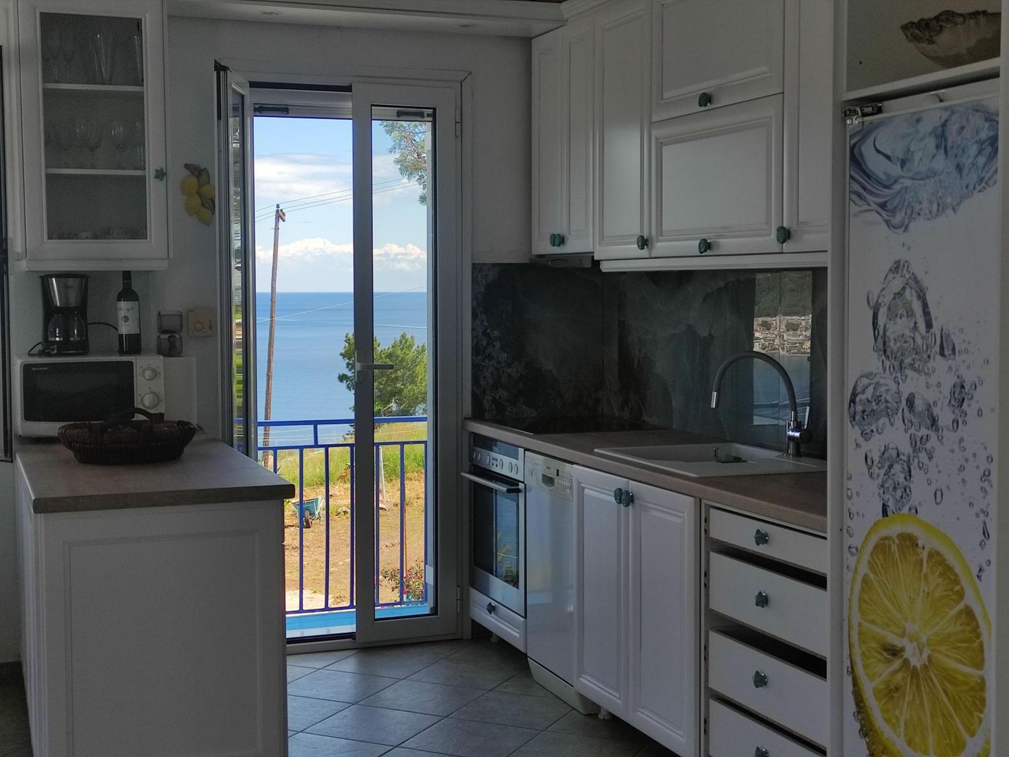 Poros Town Sunrise View Houseヴィラ エクステリア 写真