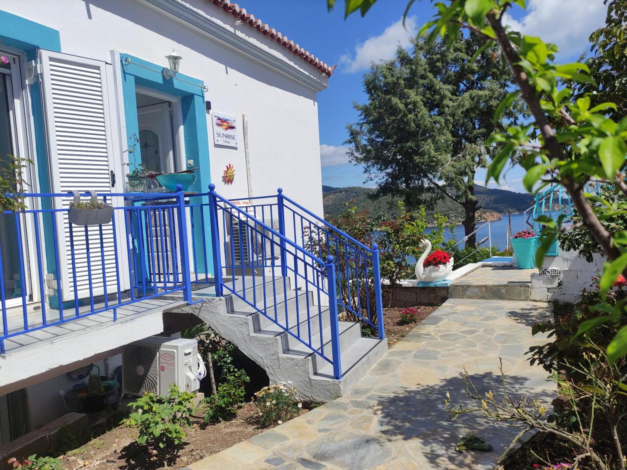 Poros Town Sunrise View Houseヴィラ エクステリア 写真